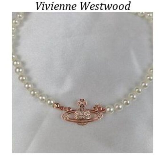 NEW VIVIENNE WESTWOOD NECKLACE WITH BAG - Picture 3 of 5